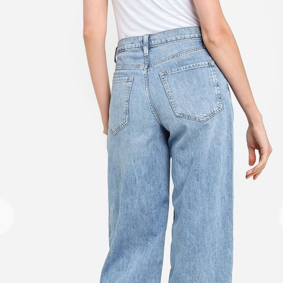 NWT Banana Republic High Rise Wide Leg Jeans 30 - Picture 5 of 14